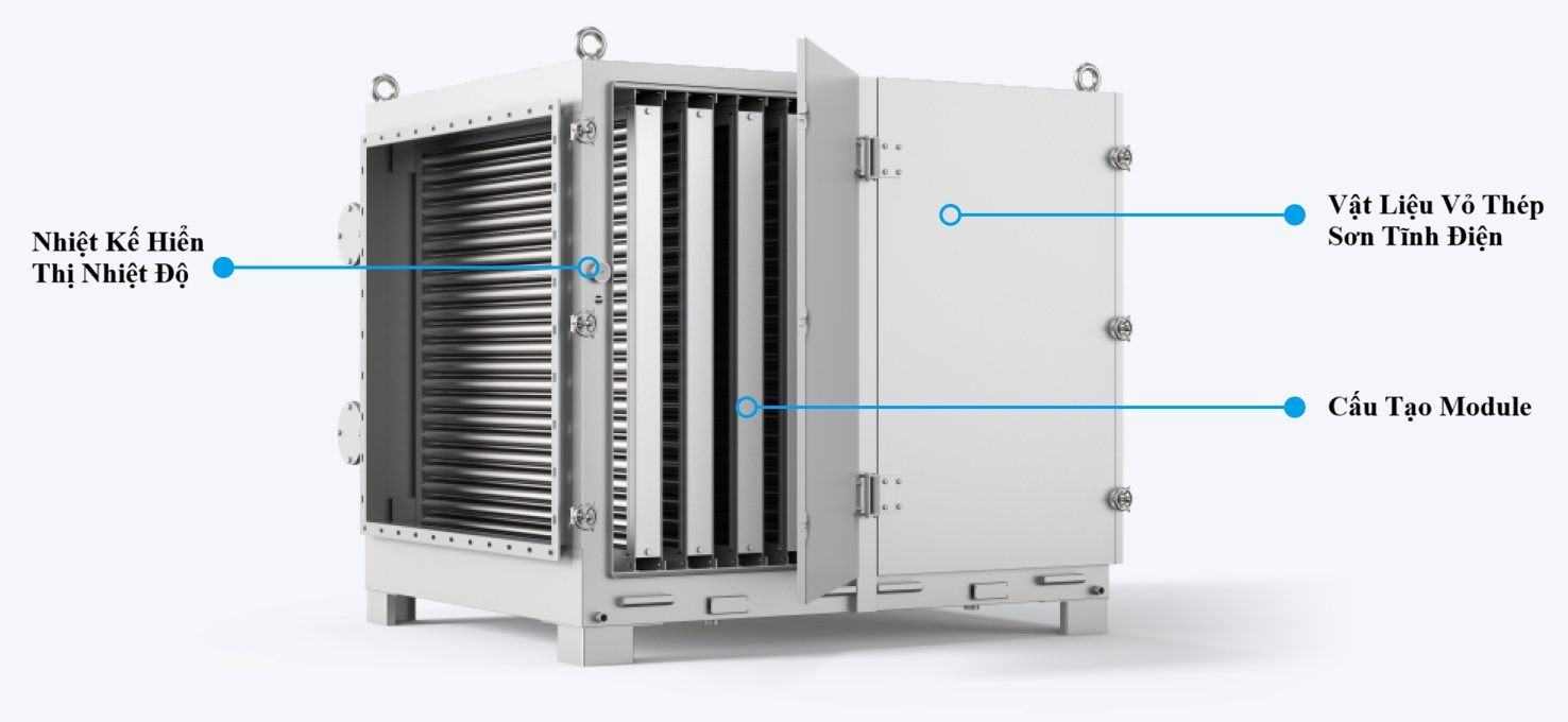 module làm mát của hệ thống thu hồi vocs